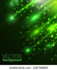 Lines composed of glowing backgrounds