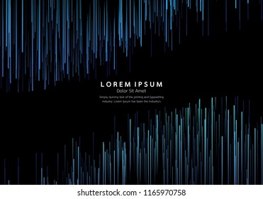 Lines composed of glowing backgrounds, abstract vector background