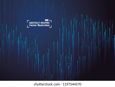 Lines composed of glowing backgrounds, abstract vector background