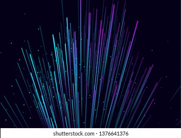 Lines composed of glowing backgrounds, abstract vector background