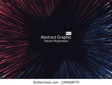 Lines composed of glowing backgrounds, abstract vector background