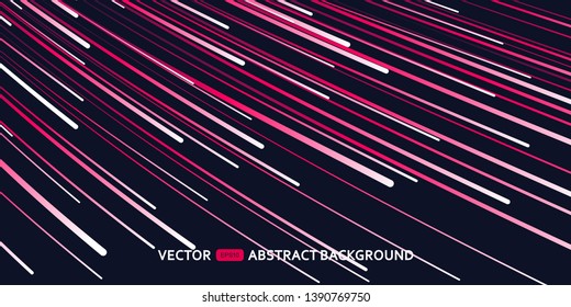 Lines composed of glowing backgrounds, abstract vector background