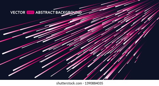Lines composed of glowing backgrounds, abstract vector background	
