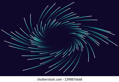 Lines composed of glowing backgrounds, abstract vector background