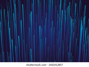 Lines composed of glowing backgrounds, Abstract light speed background. Data flow tunnel. Explosion radial background. Vector illustration