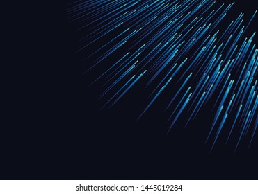 Lines composed of glowing backgrounds, Abstract data flow tunnel, Explosion radial background. Vector illustration