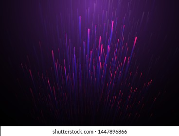 Líneas compuestas por fondos brillantes, fondo vectorial abstracto