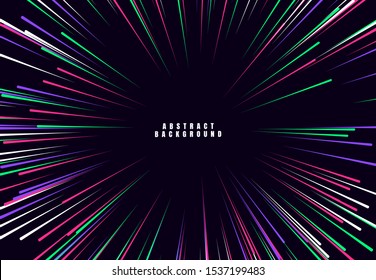 Lines composed of glowing backgrounds, abstract vector background