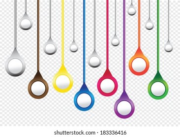  lines concept background illustration