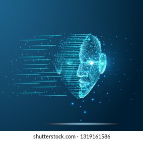 Lines connected to thinkers, symbolizing the meaning of artificial intelligence.