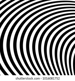 Diseño de líneas con vectores de franjas en blanco y negro, textura de moda en franjas, impresión en cebra
