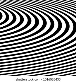 Lines Design with Black and White Stripes Vector, Stripes Fashion Texture
