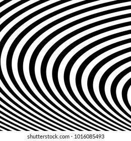 Lines Design with Black and White Stripes Vector, Stripes Fashion Texture
