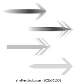 Lines Design . Vector Arrow Background.Abstract Geometrical illustration.