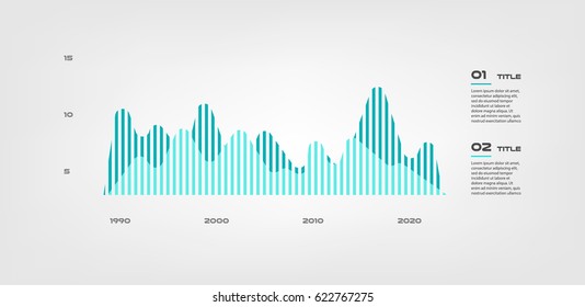 Lines diagram elements color infographics. Some of chart, graph, parts, processes. Vector business template for presentation. Can be used for workflow layout, diagram, banner, web design