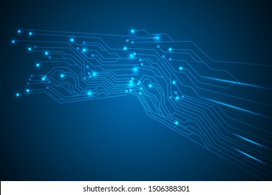 lines digital conncetion technology abstract. lines data and big data technology abstract background.