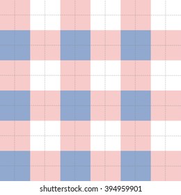 Lines Dots Rose Quartz Serenity White Chessboard Background Vector Illustration