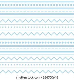 Lines and dots Seamless Pattern