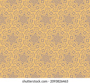 The lines drawn in geometric endless pattern. Inspired by Peruvian Desert, Nazca Geoglyphs, labyrinth ancient artworks, all kinds of Celtic design. Energetic circulars with diamonds shapes inside.
