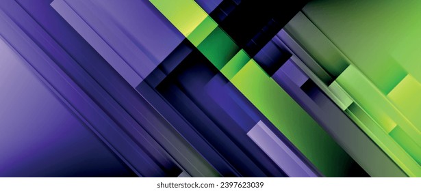Lines dynamic geometric background. Vector illustration For Wallpaper, Banner, Background, Card, Book Illustration, landing page