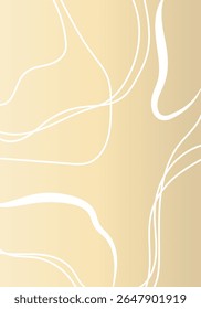 Lines flesh pastel tones, vector art illustration.