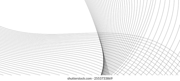 Lines forming an abstract background. Digital backdrop. Vector illustration.