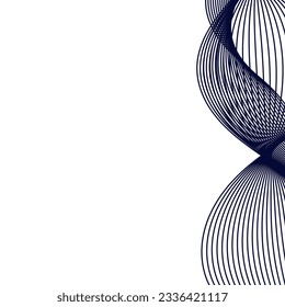 lines forming abstract curves, used as corner borders to enhance the technology themed background design