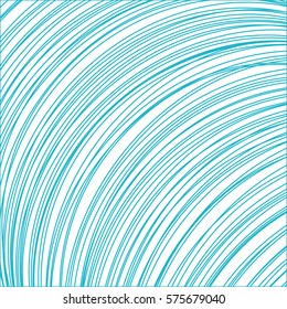 Lines forming a curve