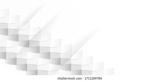 Lines geometric technology white gray modern new background for landing page for web convenient simple universal