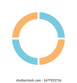 lines loading circle flat style icon design, Progress upload interface download website internet digital and downloading theme Vector illustration