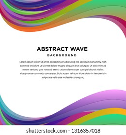lines modern abstract wavy background. colorful gradient template. Fluid creative templates with dynamic linear waves.cards, color covers set. Geometric design