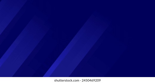 lines modern blue background Premium background design with diagonal dark blue line pattern. Vector horizontal template background abstract 