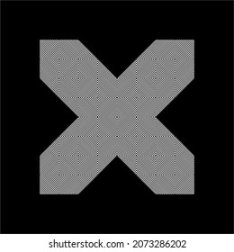 Lines Motif Pattern. Contemporary Decoration for Interior, Exterior, Carpet, Textile, Garment, Cloth, Silk, Tile, Plastic, Paper, Wrapping, Wallpaper, Pillow, Sofa, Background, Ect. Vector 