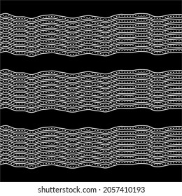 Lines Motifs Pattern. Ornamental Decoration for Interior, Exterior, Carpet, Textile, Garment, Cloth, Silk, Tile, Plastic, Paper, Wrapping, Wallpaper, Pillow, Sofa, Background, Ect. Vector Illustration