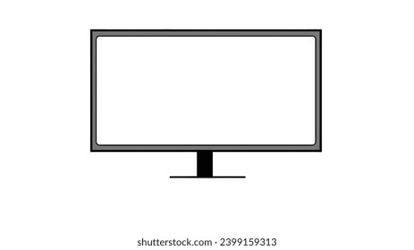 Lines on a computer or television screen.