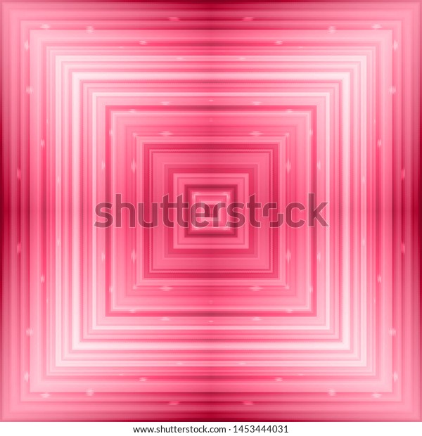 Lines Ornament Graphic Drawing Pattern Pink Stock Vector Royalty