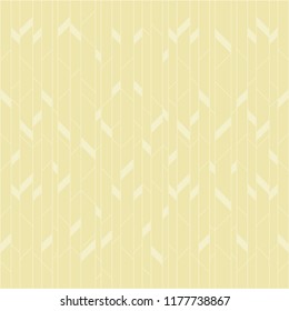 Lines and parallelogram random pattern vector. Light cream on cream background. Design print for textile, fabric, wallpaper, background. Set 5