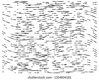 Lines with particles on it. Signal flowing. Technology background.