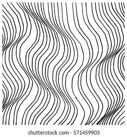 Lines Patten (Hand Drawn Vector Illustration)