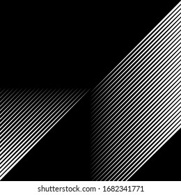 Lines pattern. Diagonal stripes illustration. Striped image. Linear background. Strokes ornament. Abstract wallpaper. Modern halftone backdrop. Digital paper, web design, textile print. Vector.