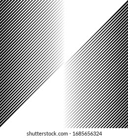 Lines pattern. Diagonal stripes illustration. Striped image. Linear background. Strokes ornament. Abstract wallpaper. Modern halftone backdrop. Digital paper, web design, textile print. Vector.
