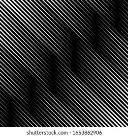 Lines pattern. Diagonal stripes ornate. Striped image. Linear background. Strokes ornament. Abstract wallpaper. Modern halftone backdrop. Digital paper, web design, textile print, vector work