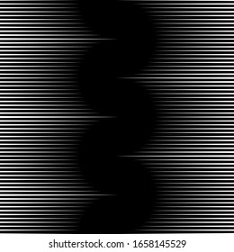 Patrón de líneas. Ilustración de rayas. Imagen rayada. Fondo lineal. Ornamento de los trazos. Papel pintado abstracto. Fondo de formas de línea. Formularios de rayas. Papel digital, diseño web, impresión textil. Trabajo vectorial.