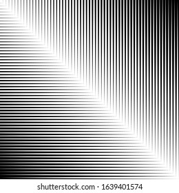 Lines pattern. Stripes print. Striped illustration. Linear background. Abstract ornament. Strokes wallpaper. Modern halftone backdrop. Vector artwork.