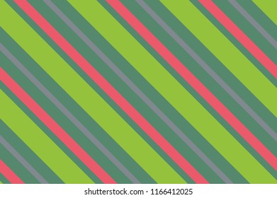 Lines pattern, vector seamless background. Christmas color 