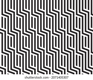 lines pattren, seamless vector background. White-black and white texture