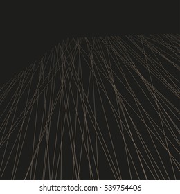 Lines perspective background. Vector illustration.