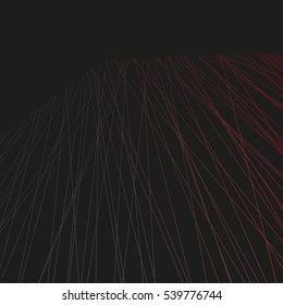 Lines perspective background. Vector illustration.