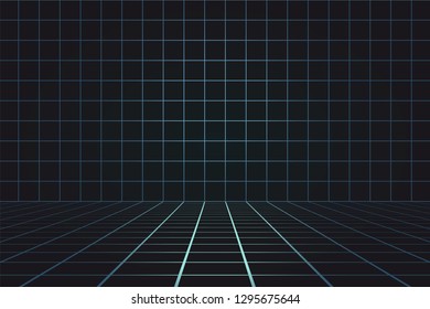 lines perspective room illustration
