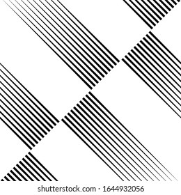 Lines print. Striped background. Linear pattern. Abstract ornament. Diagonal stripes motif. Strokes wallpaper. Modern halftone backdrop. Digital paper, web designing, textile image. Vector